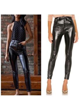 NWOT FREE PEOPLE PHOENIX COATED SKINNY JEANS Size 29